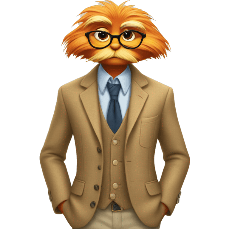 Preppy Lorax  emoji