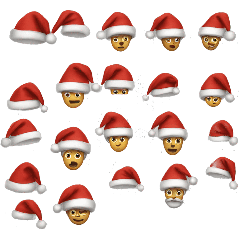 santa hat emoji