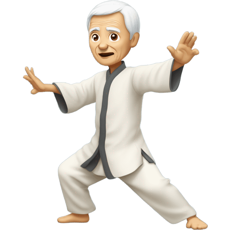 Senior tai chi emoji