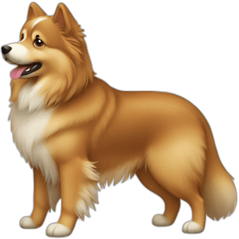 dog svensk lapphund emoji