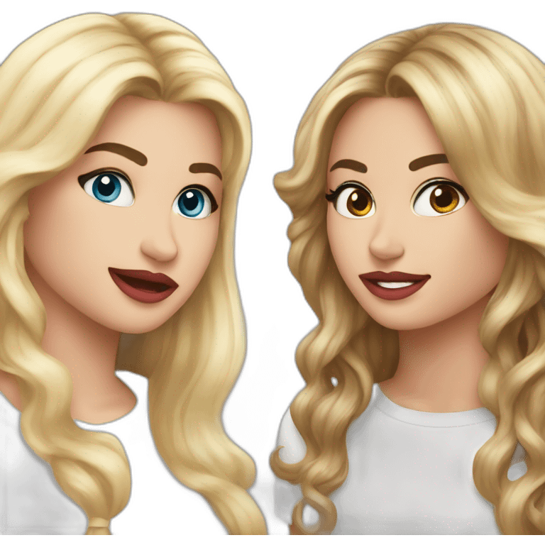 Taylor and Lana emoji