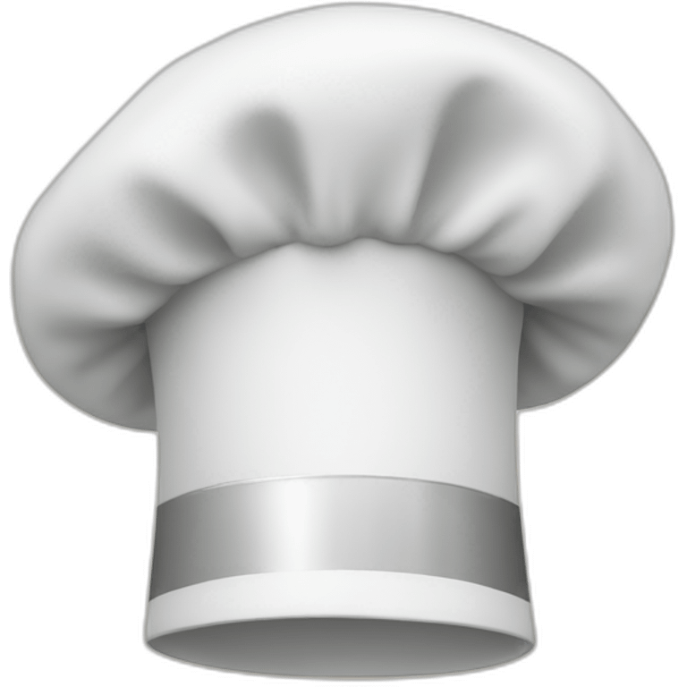 A chef’s hat emoji