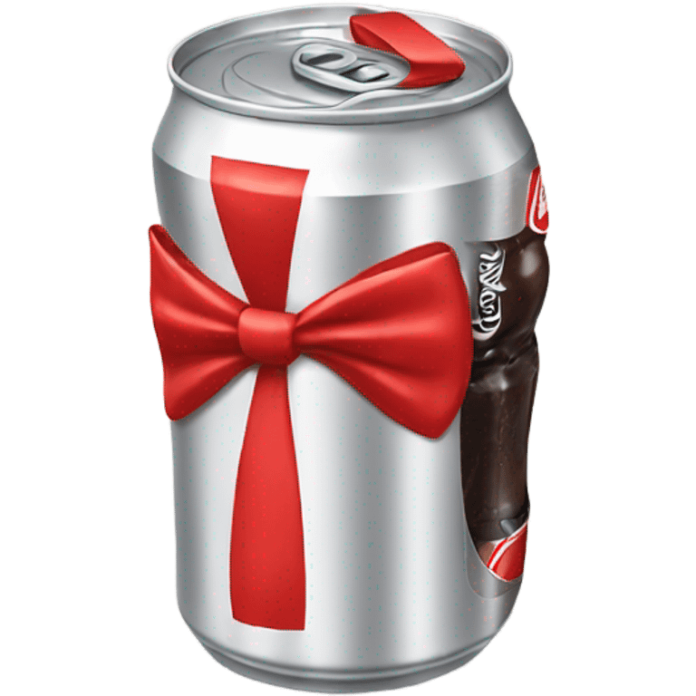 Diet Coke with bow  emoji