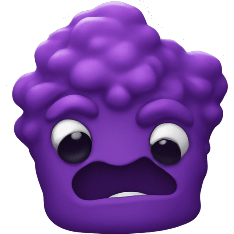 Purple vulcano  emoji