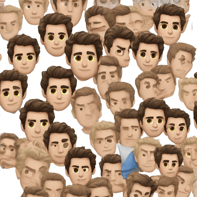 Dylan O'Brien wearing tee emoji