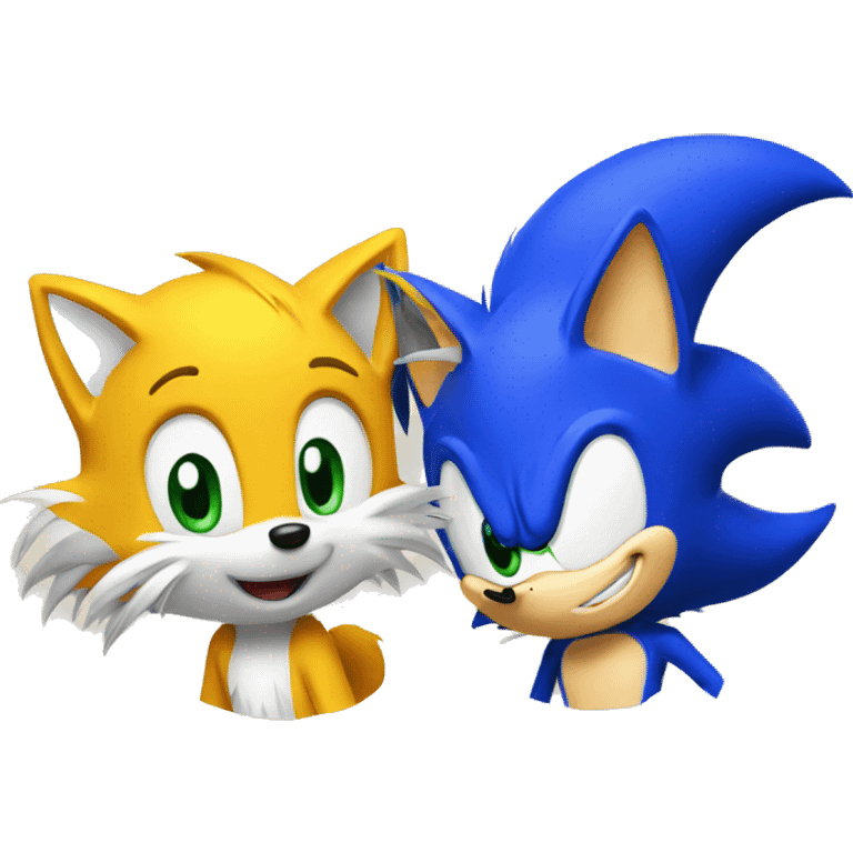 tails and sonic emoji