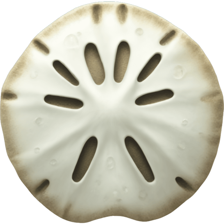 Sand dollar emoji