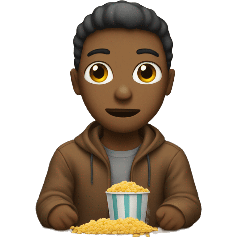  watching movie emoji