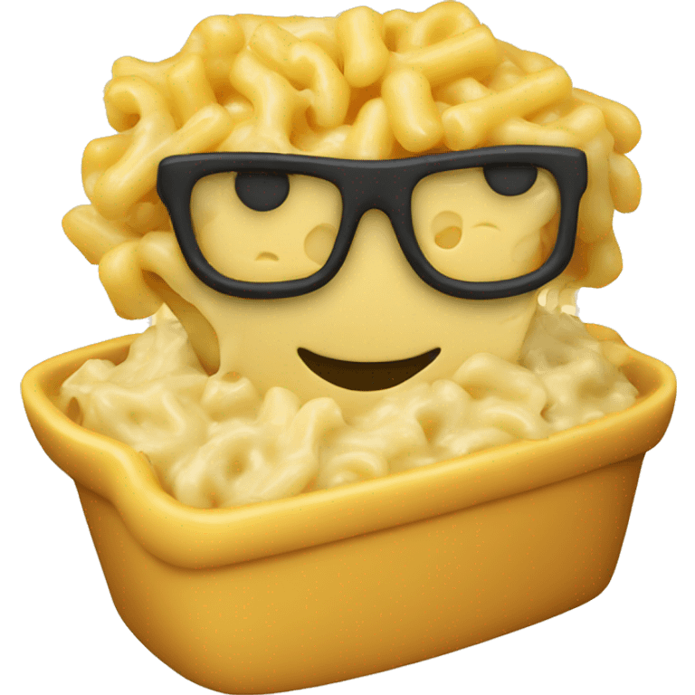 Mac and cheese emoji