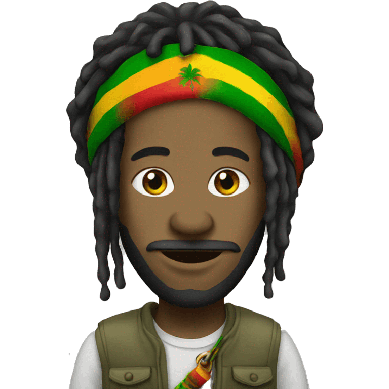 Rasta with join emoji