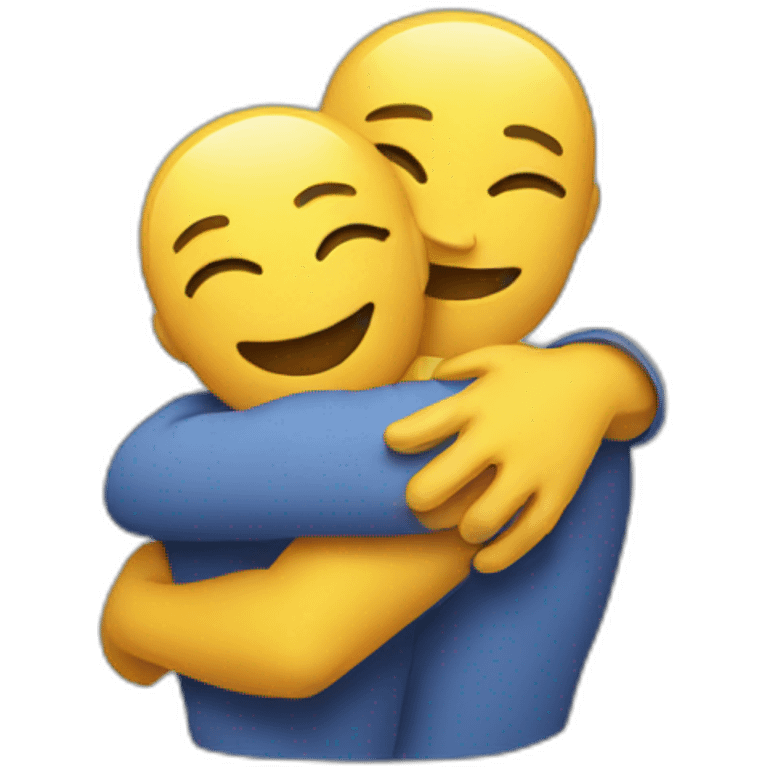 Hug emoji