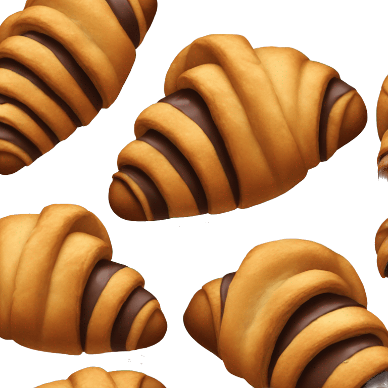 chocolate croissant emoji