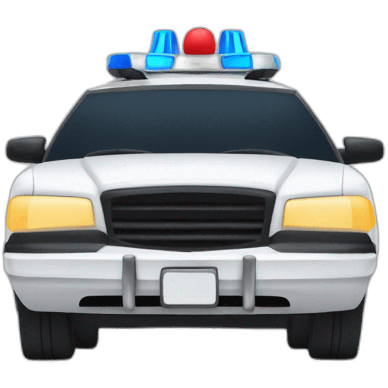 police car emoji