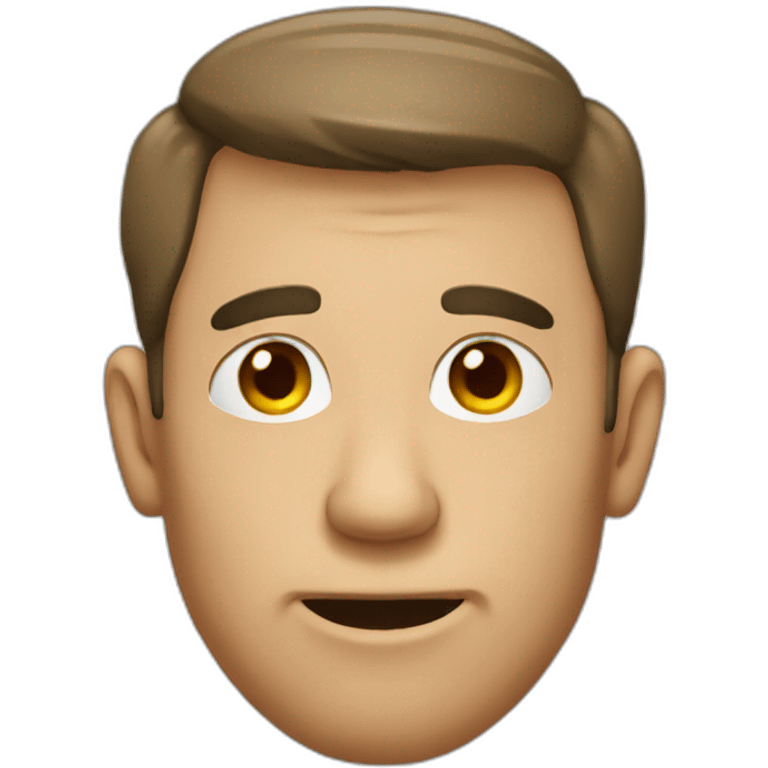 Men with big nose emoji