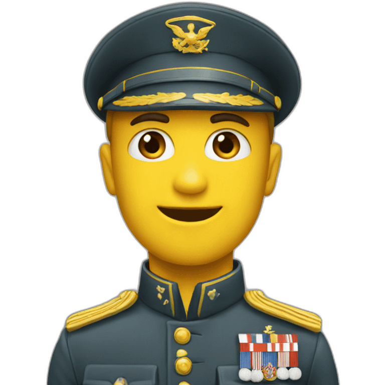 Salut militaire emoji emoji