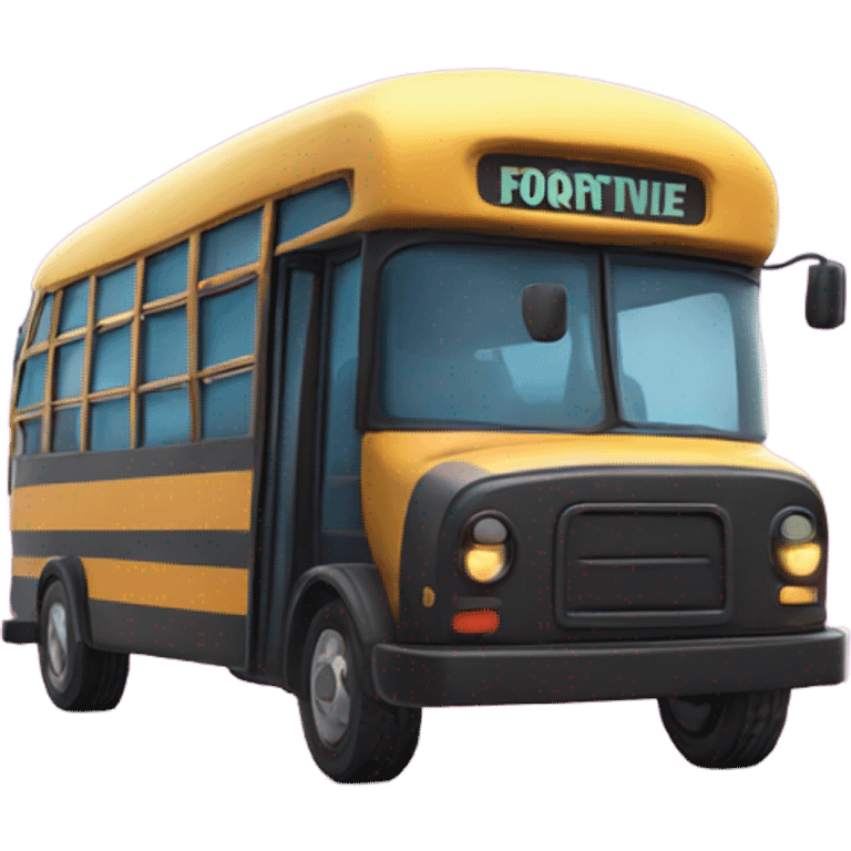 Fortnite bus  emoji