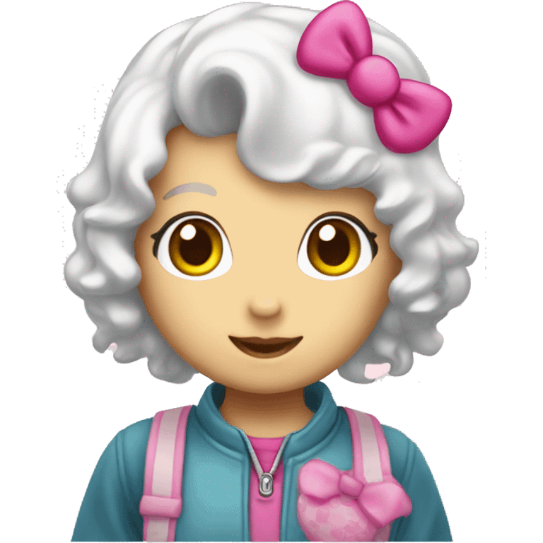 hello kitty humana emoji