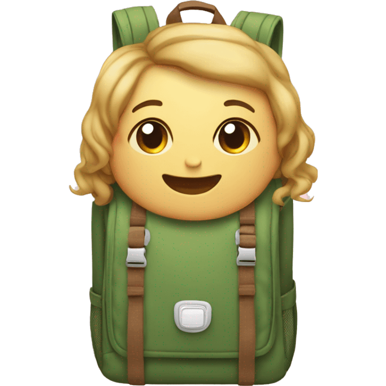 Kindergartenrucksack emoji