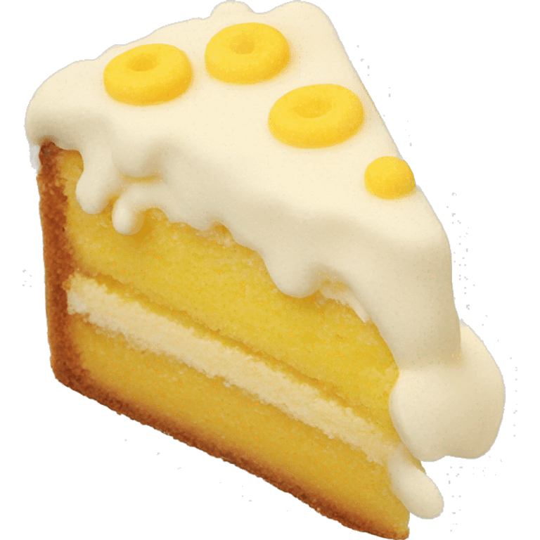 A cornflour cake. emoji