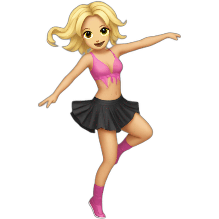 Britney spears dancing 2023 emoji