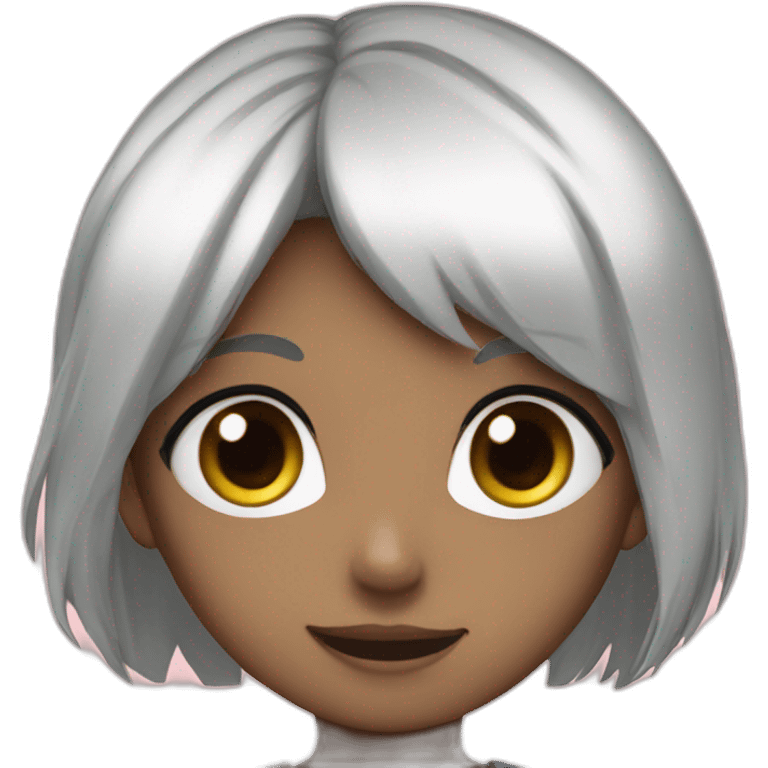 Fille manga emoji