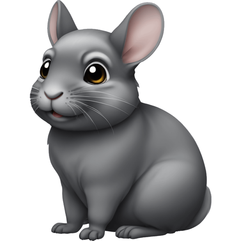 chinchilla dark grey emoji