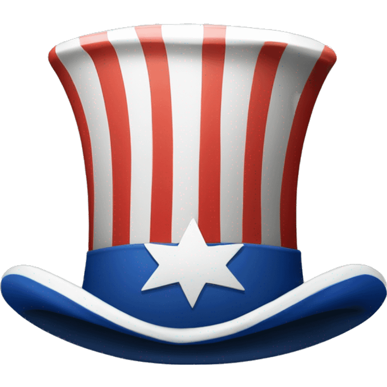 USA Uncle Sam hat emoji