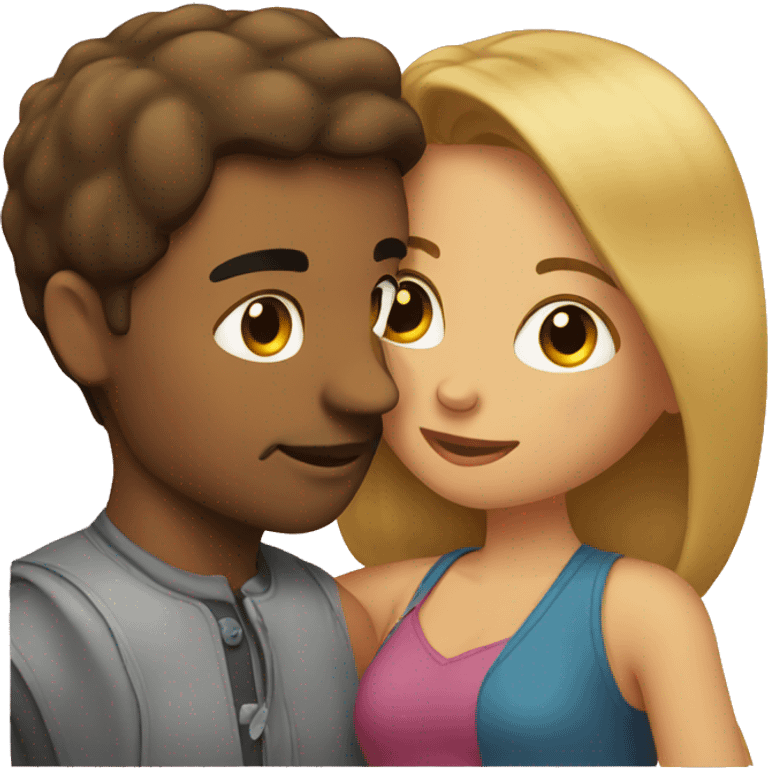 couple kissing  emoji