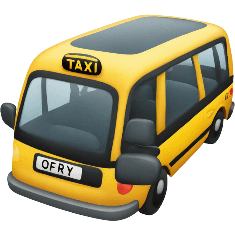 Taxi uber  emoji