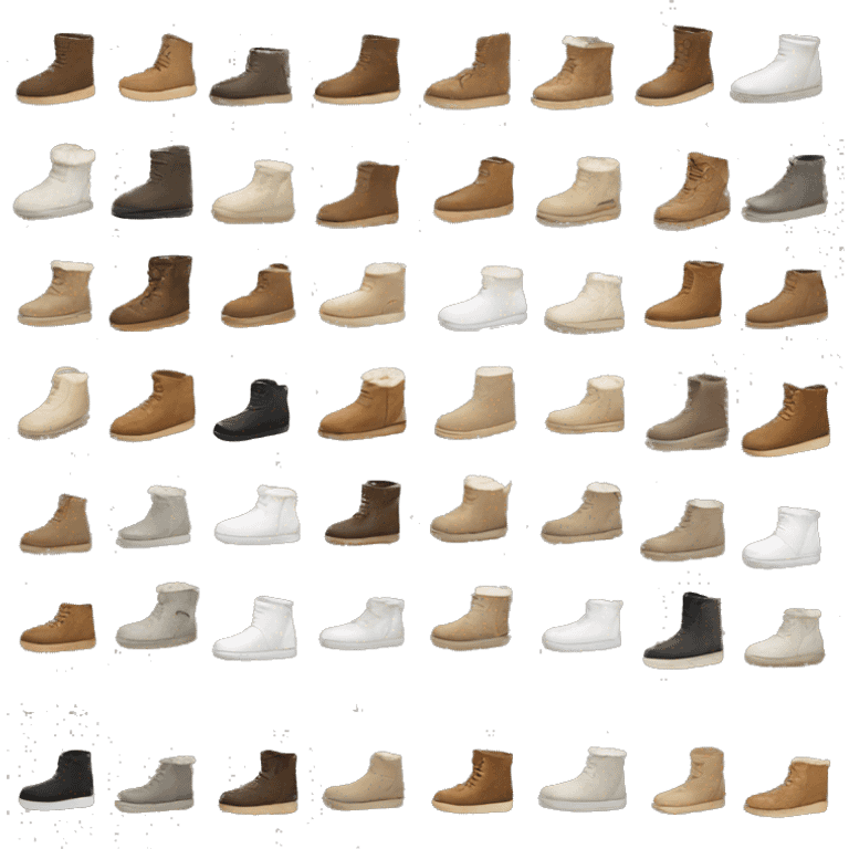 Ugg sneakers emoji