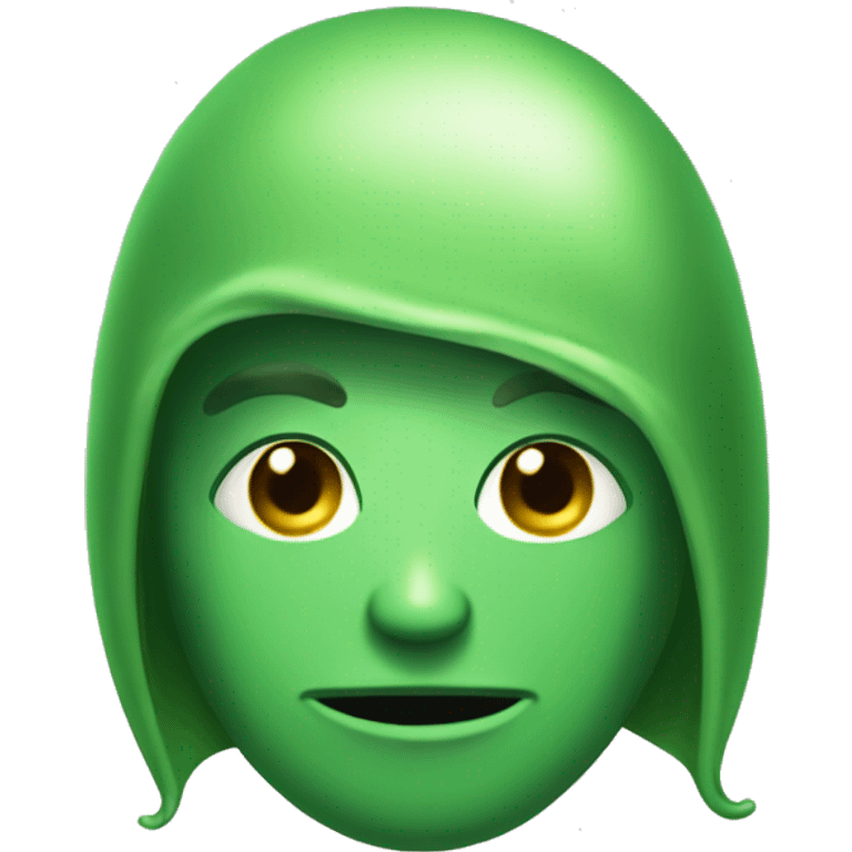 Extraterrestre verde emoji