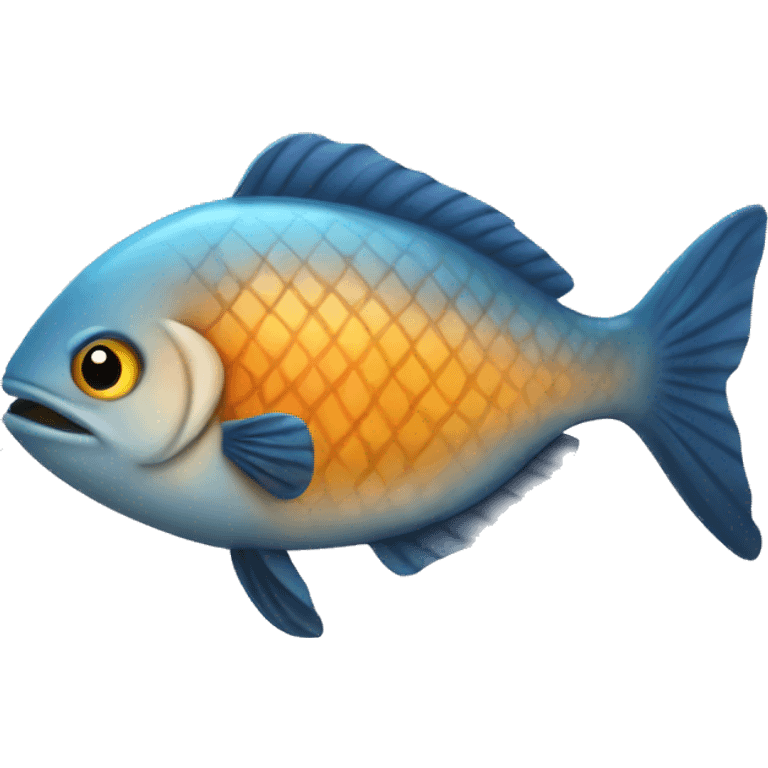 A fish that can’t swim emoji