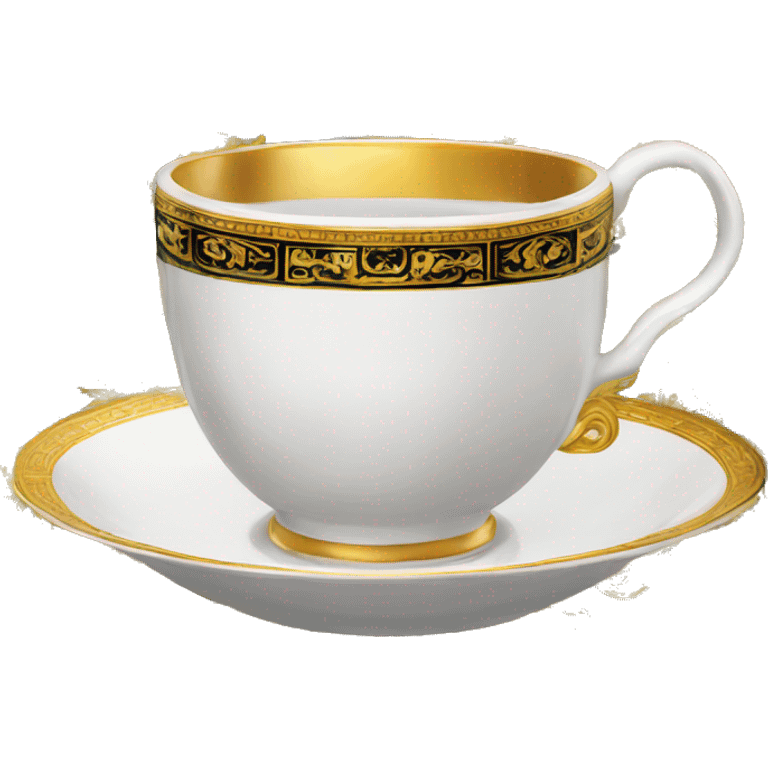 Versace tea cup emoji