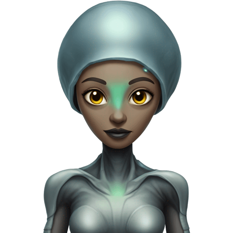 a alien woman full body emoji