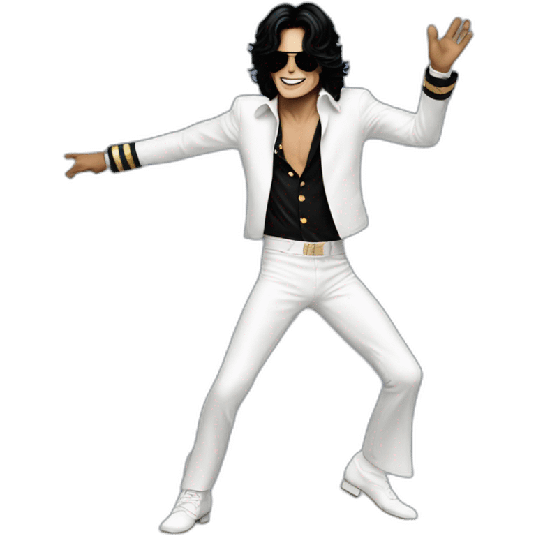 Michael jackson dancing emoji