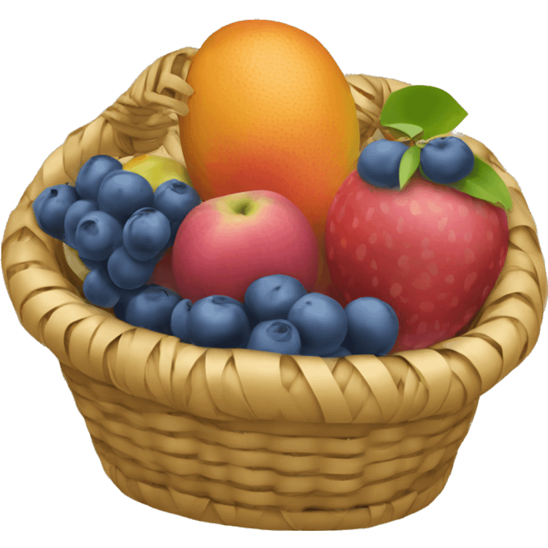 Fruit basket  emoji