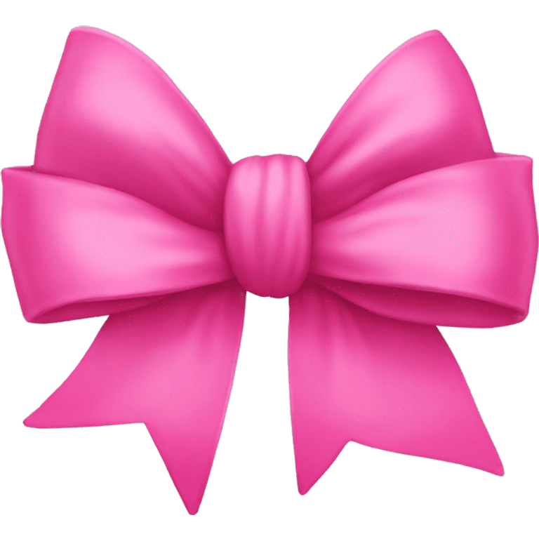 Pink bow emoji