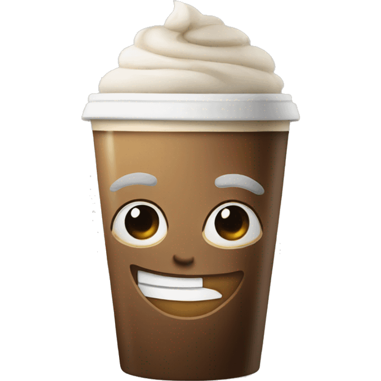 New Year's coffee emoji