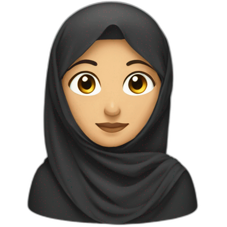 afghan woman with burqa emoji