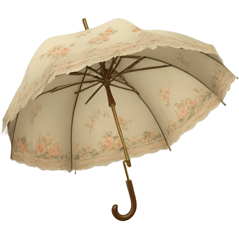 vintage umbrella emoji