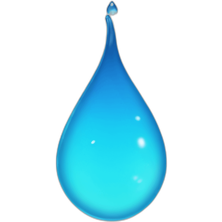 water drop emoji