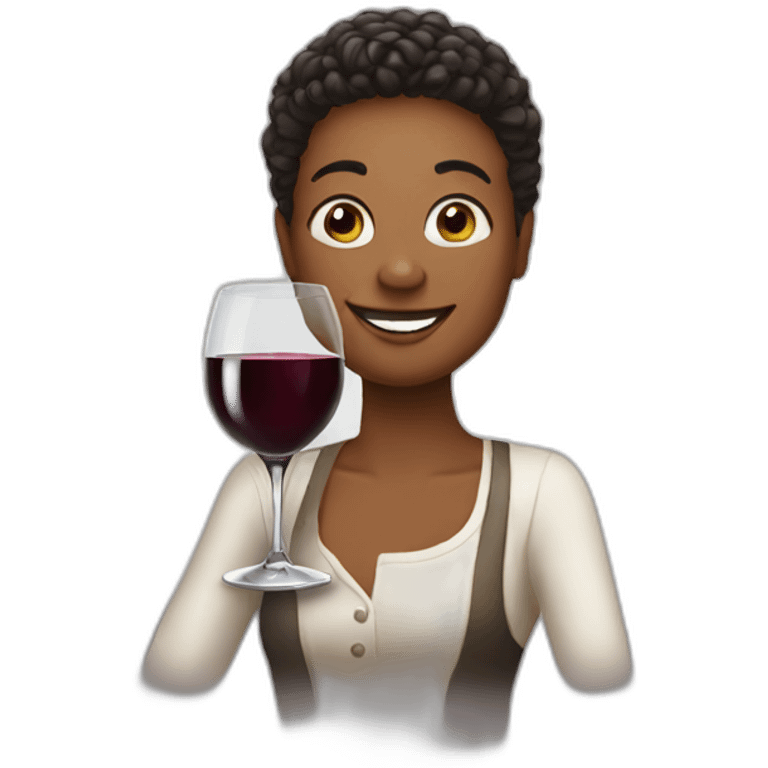 Life and wine emoji