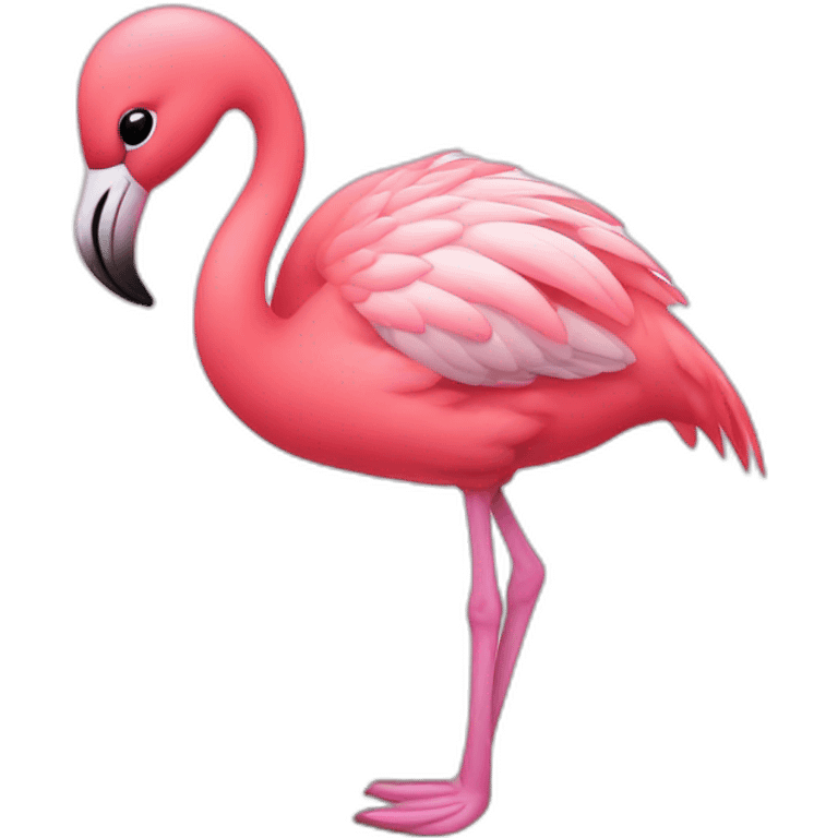 baby flamingo emoji