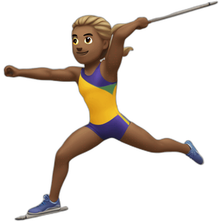 Javelin thrower emoji