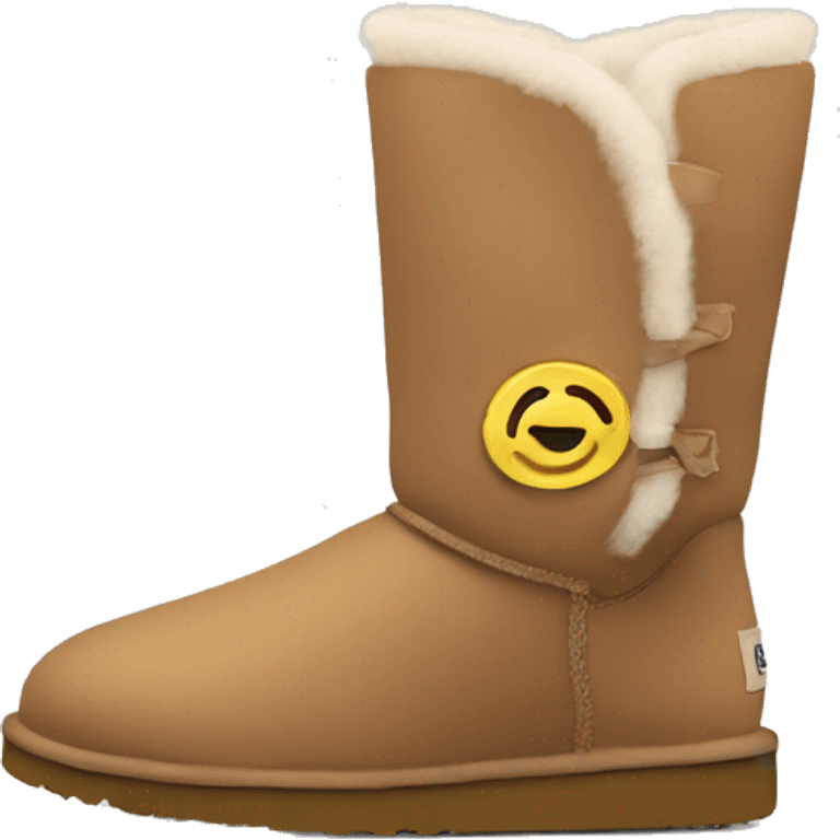 Ugg boots light brown emoji