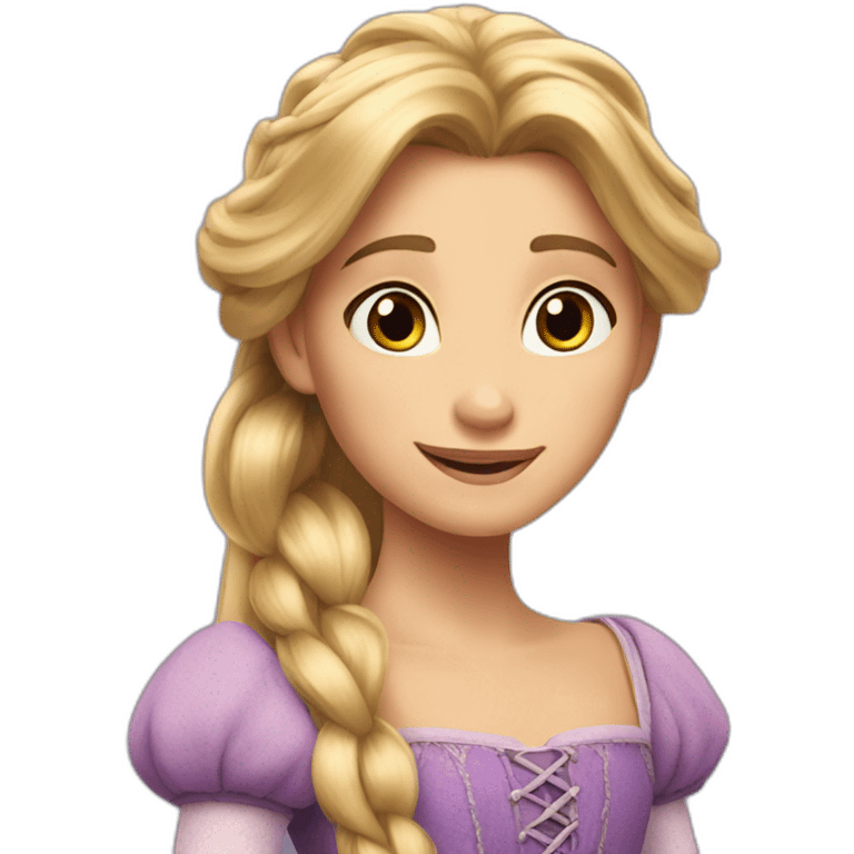 Rapunzel emoji