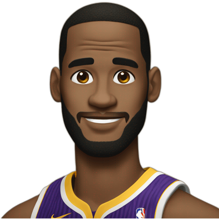 Le Bron James emoji