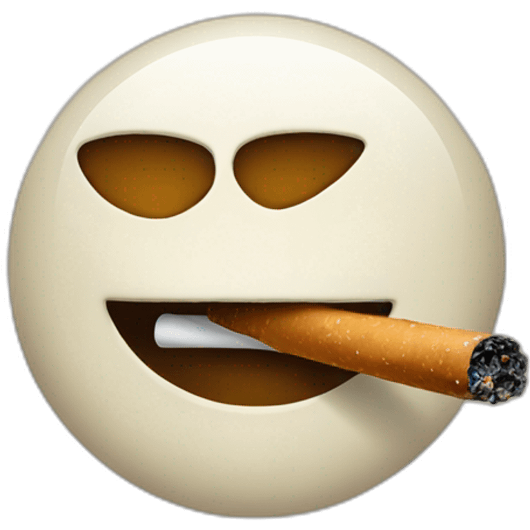 love emoji smoking emoji