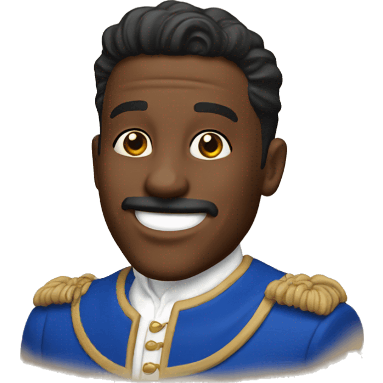 Duke Dennis smiling emoji