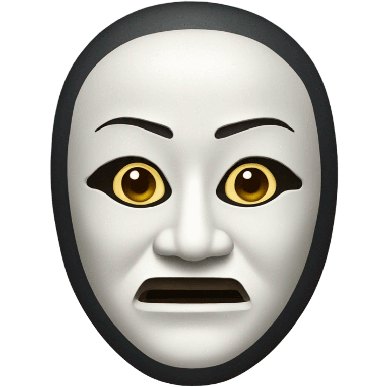 noh mask emoji emoji